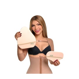 KISHA Tablas Postoperatorias Lumbar-Coxis y Pera abdominal, tablas después de operación, tabla abdominal, Faja Colombiana