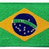Brazil Flag Crest Brazilian Stick Applique Embroidered Iron On/Sew On