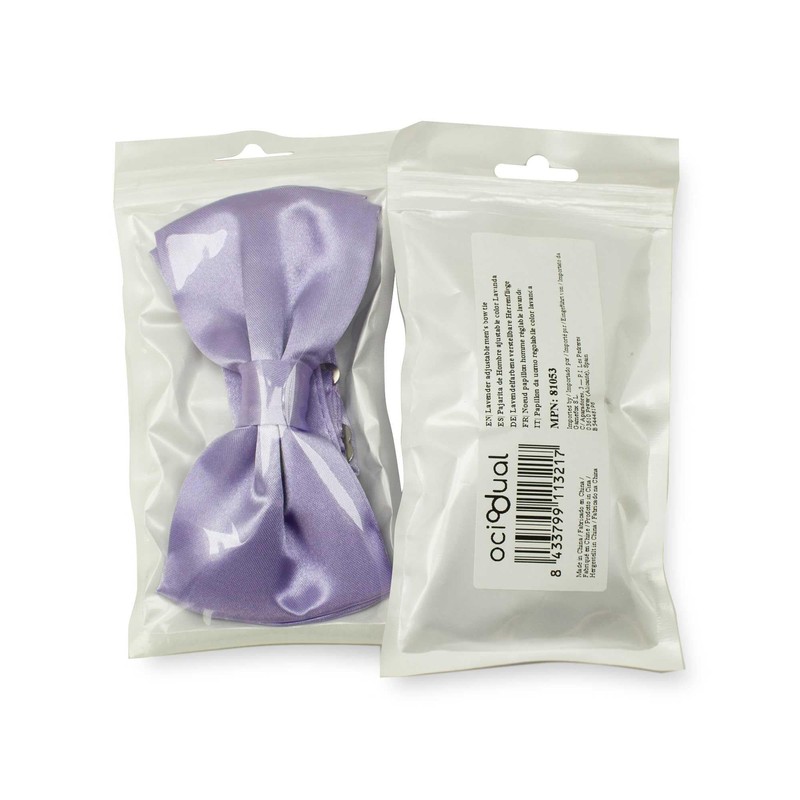 OcioDual Elegant Bow Tie for Men Simple Design with Adjustable