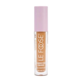 Le Foose - Corrector líquido de alta pigmentación y cobertura, 4 tonos, 30 ml, acabado mate (NUDE, 30 ml)