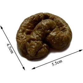 Brown Fake Poopy, Realistic Fake Poop, Novelty Floating Fake Poop Toys for April Fools' Day Prank, Perfect Gag Gift, Prank Gift, Poopy Games, Decorations