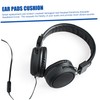 KONTONTY Ear Pad Cushion Headband Cover for Replacement Ear Pads