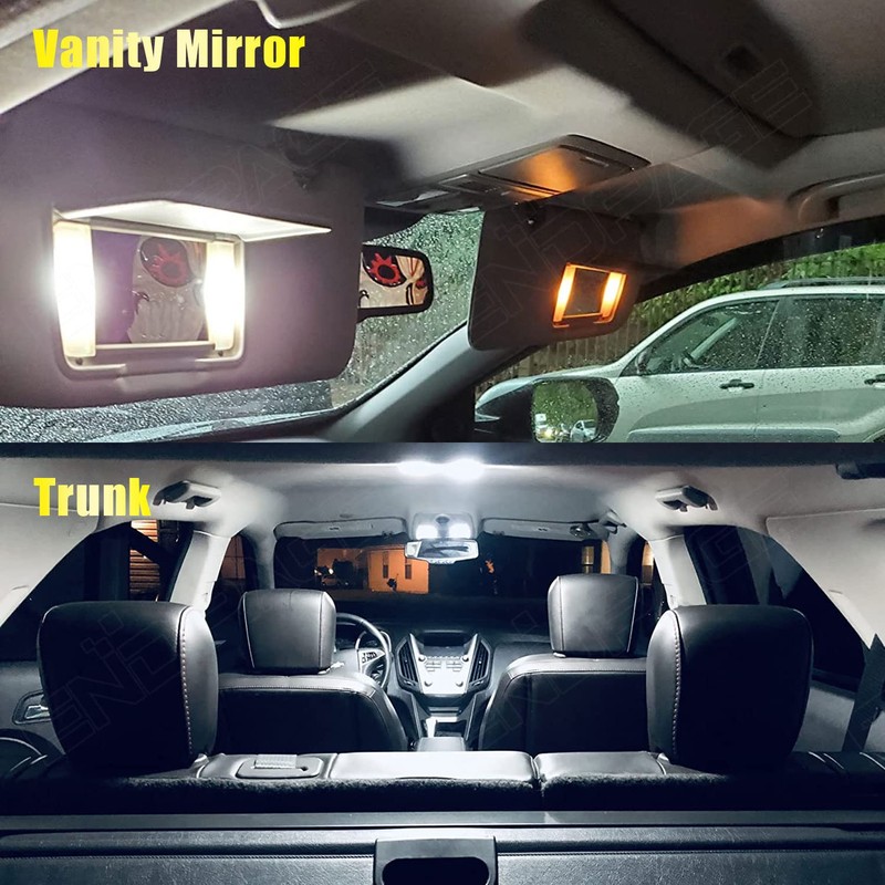 ENDPAGE 14-Pieces Cherokee LED Interior Light Kit for Jeep Cherokee