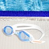 Goggles de Silicón Hanop de Adulto para Natación, Visión Clara