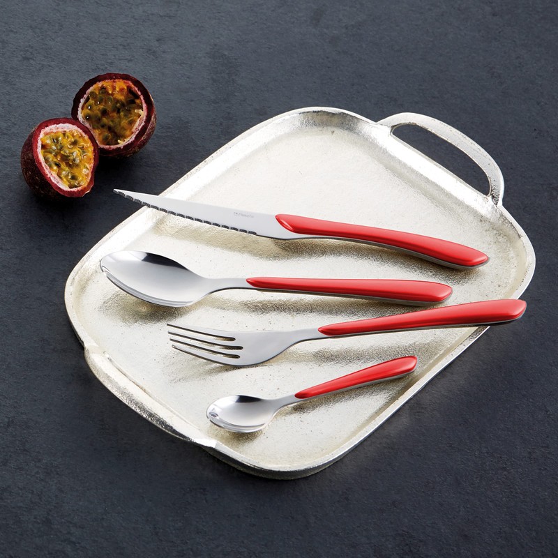Amefa ECLAT Cutlery for 4 People, Stainless Steel with High-Quality
