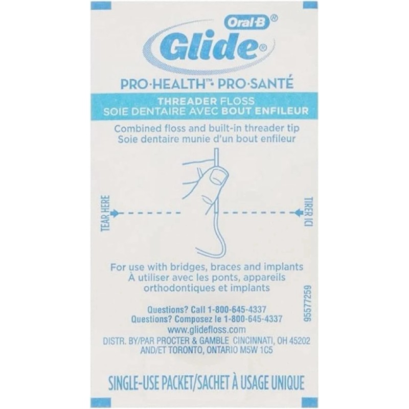 Oral-B Oral B Glide Pro-Health Dental Threader Floss 30ct