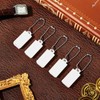 Flutesan 10 Pieces Hearing Aid Battery Case 312 Hearing Aid