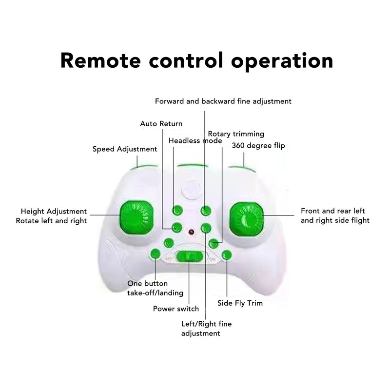 Children Drone Kids Remote Control Miniature Drone Kids Beginner Quadcopter