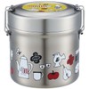 Skater STLB1AG-A Thermal Lunch Box, Rice Mold, 20.3 fl oz