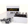 Vivaplex 12, Amber, 2 oz Glass Bottles, With Glass Eye