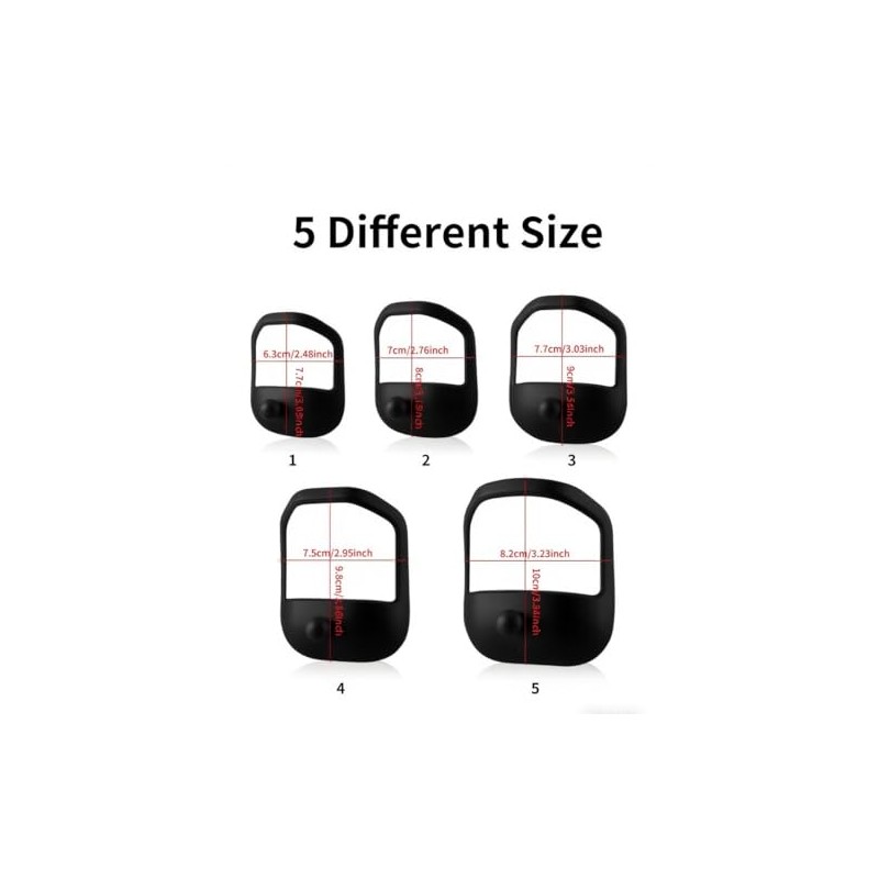 5 PCS Beard Shaper Set for Men - Goatee Shaper,