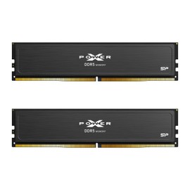 Silicon Power Value Gaming DDR5 64GB (2x32GB) 6000MT/s (PC5-48000) 288-pin CL30 1.35V UDIMM Desktop RAM Computer Memory w/Heatsink SP064GXLWU60AFDJ