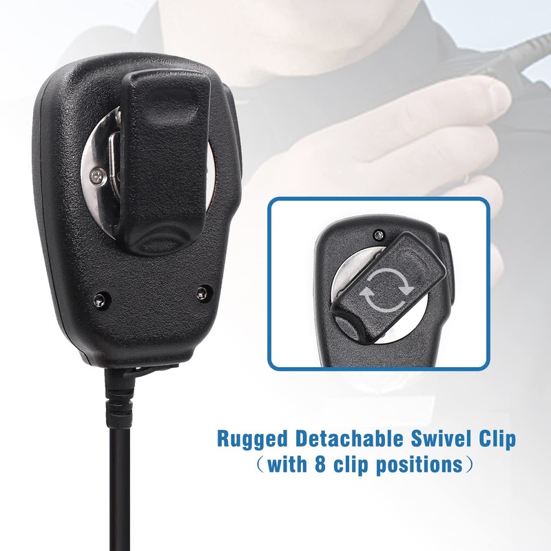 VX-231 VX-261 Radio Speaker Mic Compatible for Motorola Vertex Standard