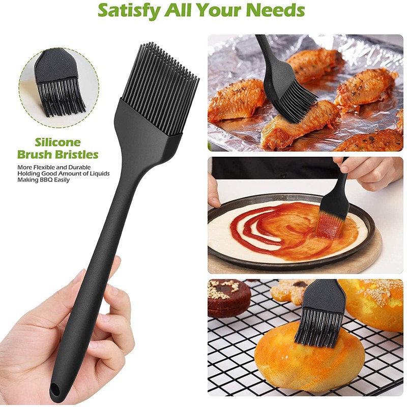 Kitchen Scissors Food Clips and BBQ Brushes Set, Kitchen Scissors