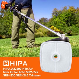 Hipa SRM225 Repower Tune-Up Kit Air Filter for Echo SRM210 GT200 GT225 PAS225 ES210 ES250 String Trimmer PB200 PB250 PB250LN PB2100 Blower
