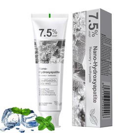 GMaxit 7.5% Hydroxyapatite Toothpaste for Advanced Enamel Protection,Appropriate for Sensitive Teeth,Gentle and Effective Formula,Fresh Mint,4.23 oz