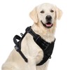 PUPTECK No Pull Dog Harness for Large, Adjustable Reflective Dog