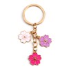 MUCOOS Dreamy Sakura Cherry Blossom Keychain,Keyrings &keychains,Cute Keyring,Beautiful Gift for