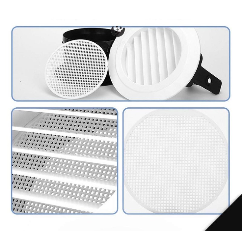 3" Air Vent Grill Cover ABS Ventilation Grill Cover Vent