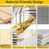 50Pcs Self Drilling Drywall 30mm Anchors & 50Pcs 30mm Screws