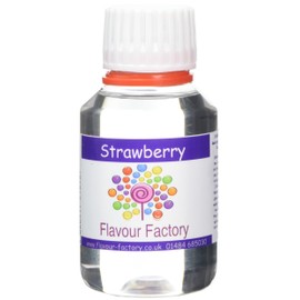 Flavour Factory Intense Food Flavouring, Strawberry, 100 ml