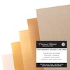 Shimmer Cardstock Paper 8.5 x 11- Assorted Glitter, Metallic, and