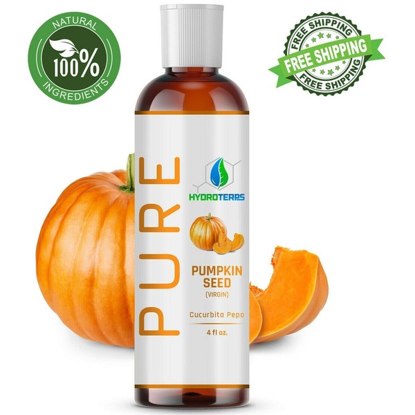 Pumpkin Seed Oil 4 oz. Cold Pressed 100% Pure Natural Virgin Unrefined