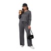 WIHOLL Ladies Sweatsuits Two Piece Lounge Sets 2 Piece Workout