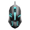 Mouse Óptico Gamer Led Iluminado Ratón Usb Alámbrico Juegos Color