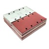 Wanmutrun Rectangular Detail Sandpaper 100Pcs Sander Pads 93x185MM Grit 1500