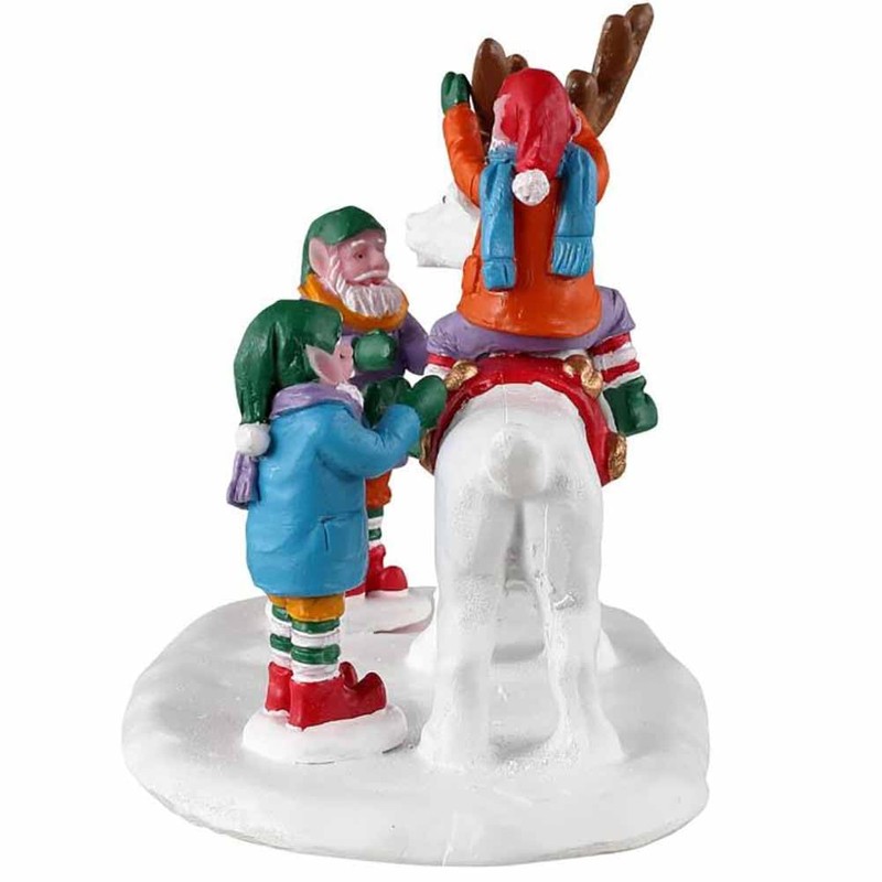 Lemax Village Collection Reindeer Snowman