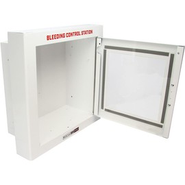 Rescue Essentials Bleeding Control Station - Recessed Cabinet (Bleeding Control Cabinet, Recessed - Empty)