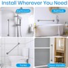 IJDD 16 Inch Shower Grab Bars for Seniors, 2 Pack