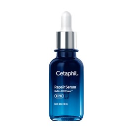 Cetaphil Sérum Reparador Noche CICA Bifida Vitamina B5 Piel Sensible 30 ml | Con CICA, fermento de bifida, vitaminas B5 y E; ayuda a reparar barrera, equilibrar pH, microbioma e hidratar hasta 24 h.