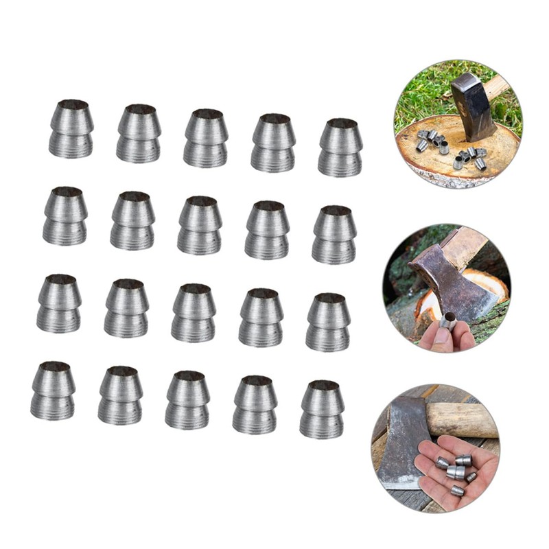 BESPORTBLE 3sets Round Wedge Camping Hammer Wedges Round Axe Handle