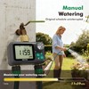 RESTMO Remote Control Brass Sprinkler Timer for Outdoor Hose Faucet