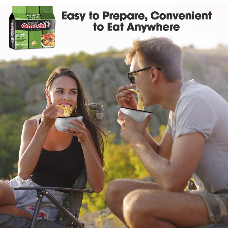 OMACHI Golden Potato Noodles - Made with Natural Ingredients -