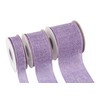 Joycrosso Burlap Wired Edge Ribbon 2 inch x 10 Yards,