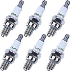 ZAMDOE CMR6H Spark Plug for Stihl FS90 FS100 FS110 FS90R FS100R FS110R HL90 HL110 HT100 KM90 BR500 Trimmer Weedeater Chainsaw Blower 3365 31916-Z0H-003 Spark Plug Replacement Parts