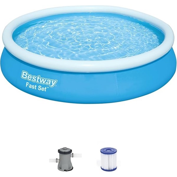 Bestway 57275E Fast Set Up 12ft x 30in Inflatable Above