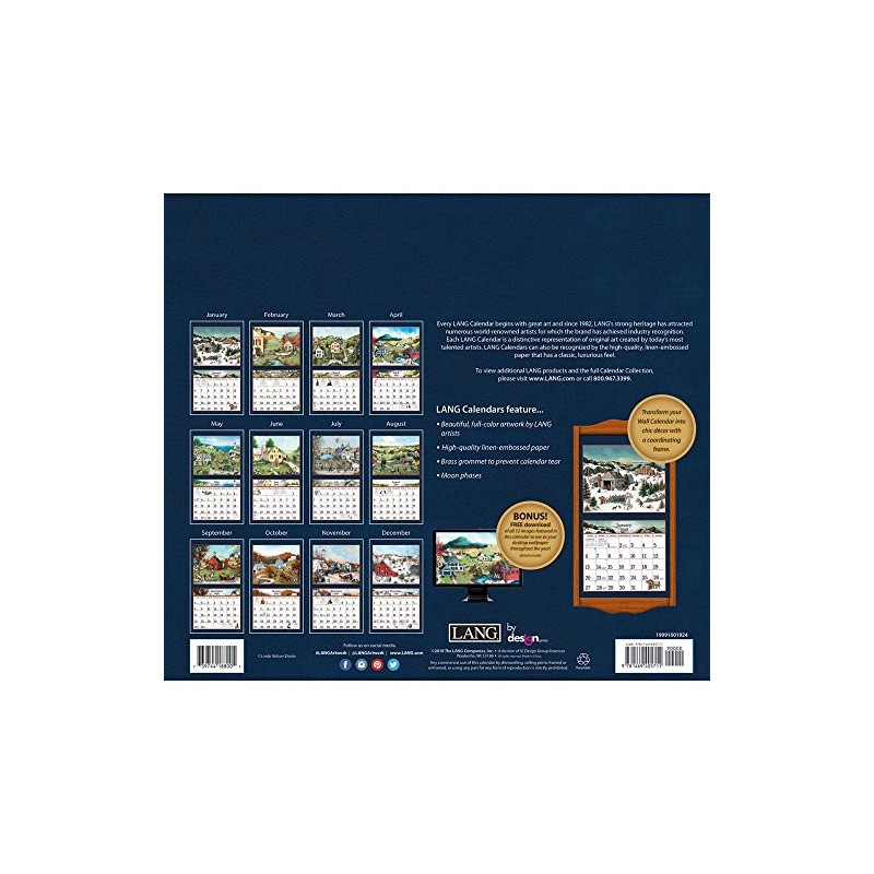 The LANG Companies Linda Nelson Stocks 2019 - Calendario de