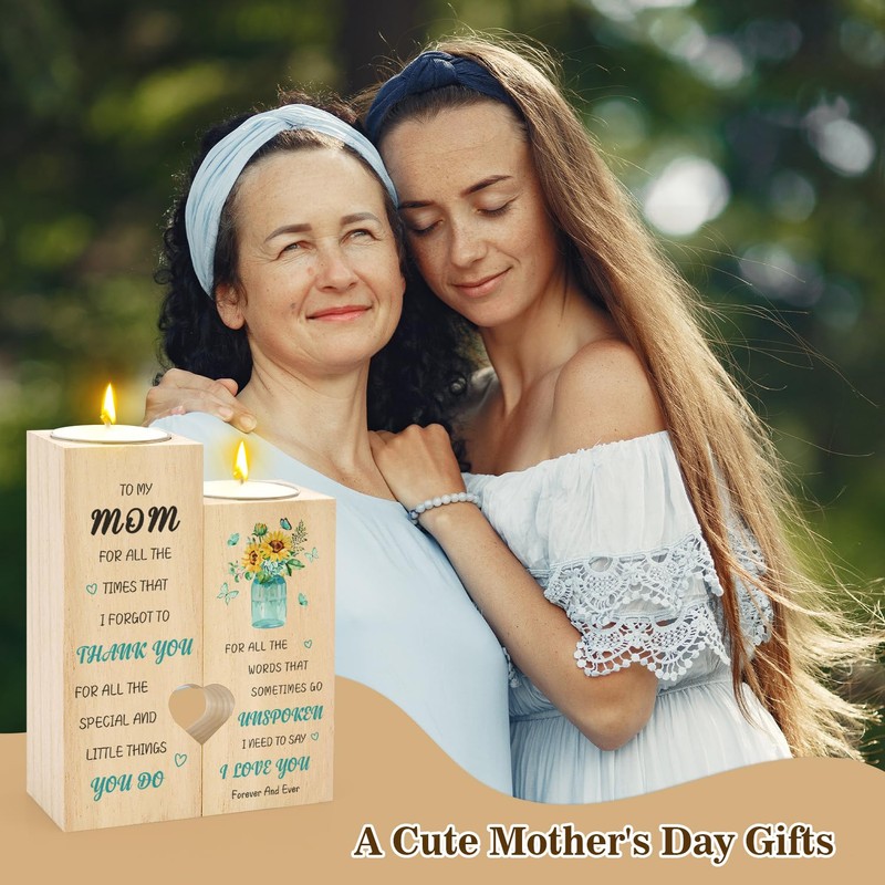 Mothers Day Mom Gifts for Women from Daughter Son Wood