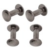200 Sets Book Binding Screw Environmental Brass Metal Chicago Binding