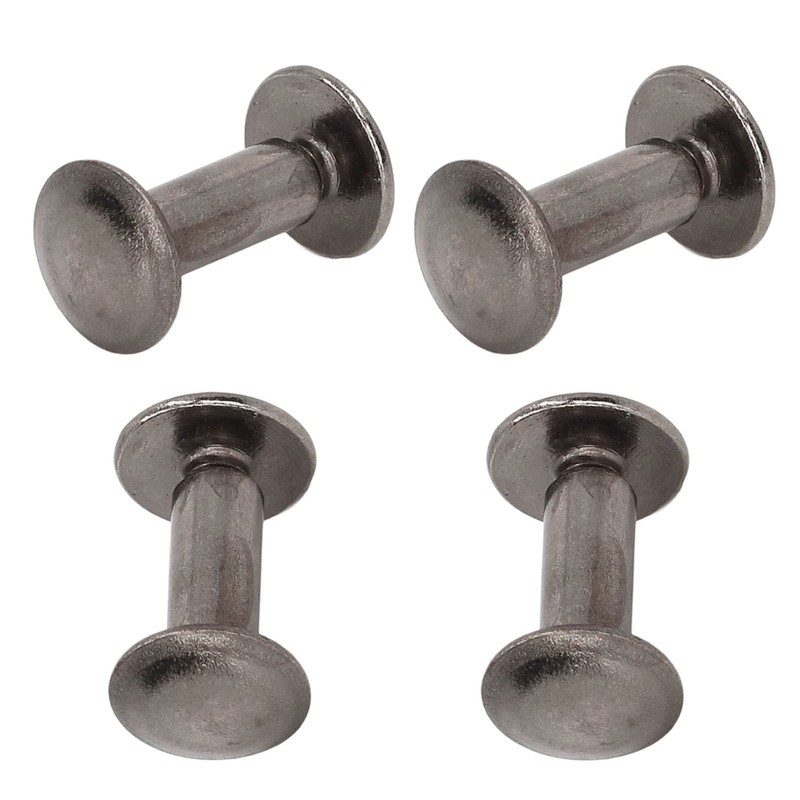 200 Sets Book Binding Screw Environmental Brass Metal Chicago Binding