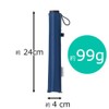 Mabu Ultra Lightweight UV Folding Umbrella, Blue, SMV-40433, Folding Ribs,