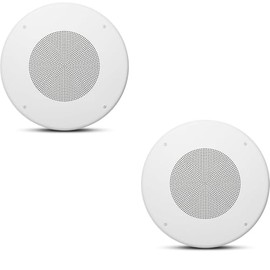 JBL Professional CSS8008 8" Commercial Series Ceiling Speakers Bundle (2-Pack) - High Sensitivity, Multi-Tap Transformer, 120° Coverage