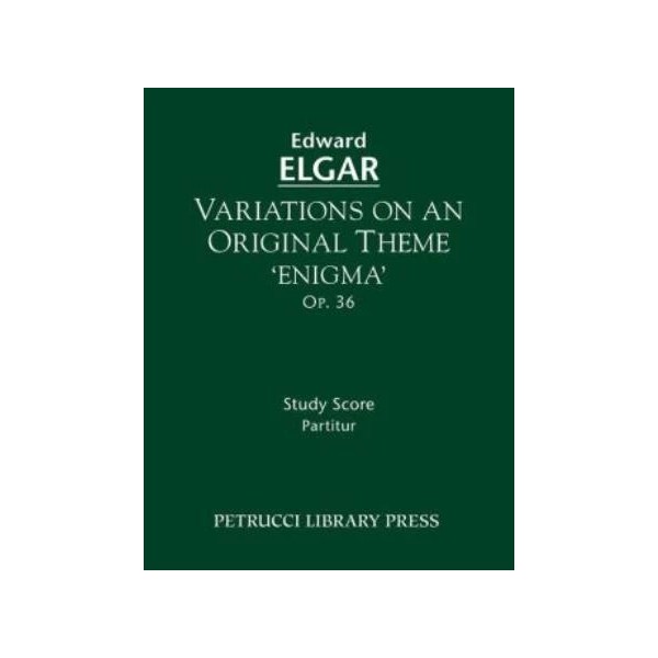 Variations On An Original Theme 'Enigma', Op 36: Study Score
