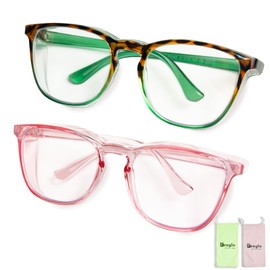 Feaglo Safety Glasses Anti Fog, Stylish Safety Goggles Eye Protection Glasses For Women Men