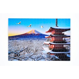 [Made in Japan] Beverly 300 Piece Jigsaw Puzzle Fuji and Tsurumai Sengen Shrine (10.2 x 15.0 inches (26 x 38 cm) 300-114