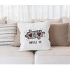 MoonWorks® Cushion Cover Passt!!! 2 Puzzle Pieces Gift Love Relationship